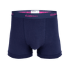 Navy & Magenta - Mens Cotton Boxer Shorts