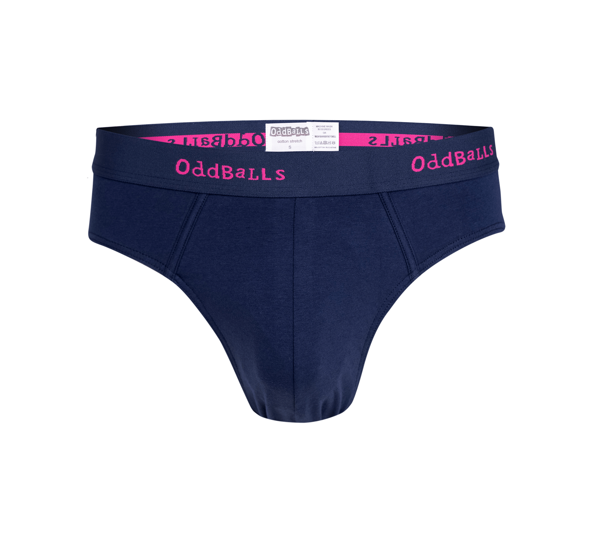 & Magenta Cotton Briefs