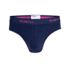 Navy & Magenta - Mens Briefs