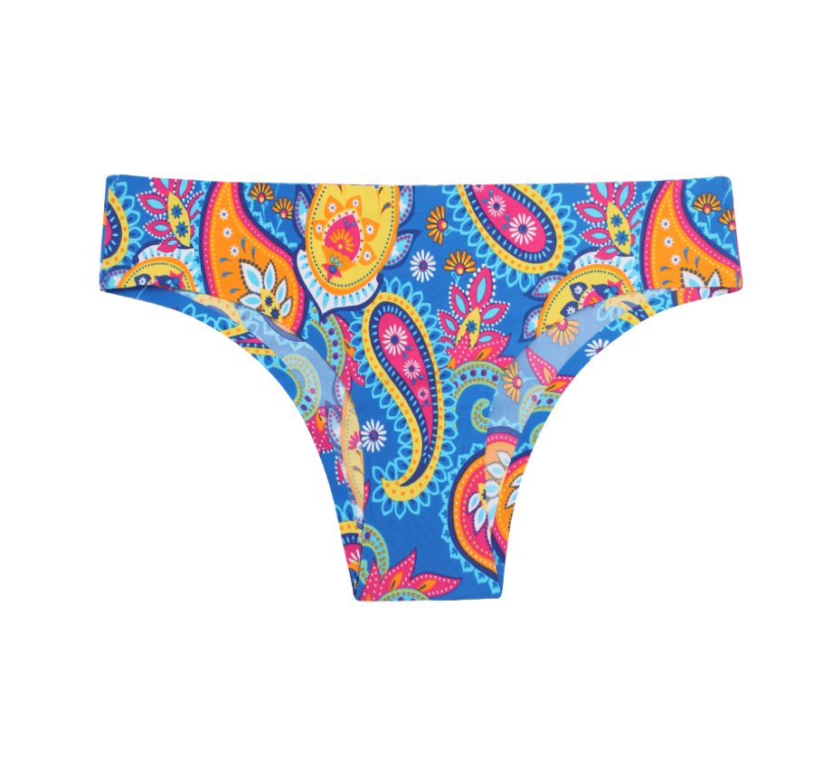 Paisley Seamless Brazilian Briefs