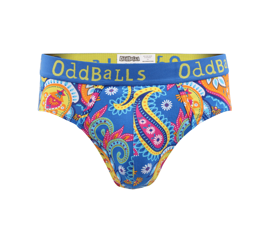Paisley Cotton Briefs