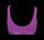 Purple & Black - Ladies Bralette