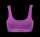 Purple & Black - Ladies Bralette
