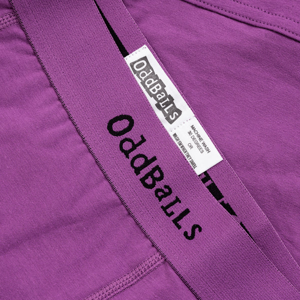 Purple & Black - Mens Briefs