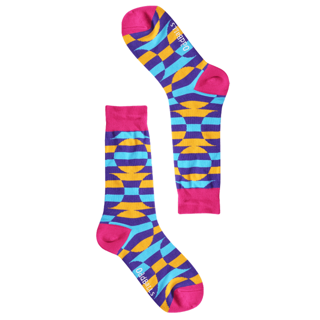 Pink Circles - Socks