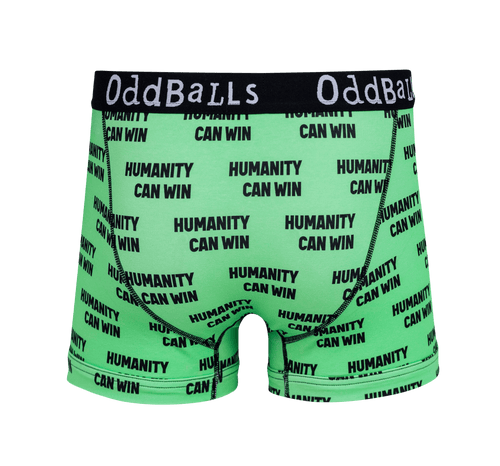 Refugee Action  - Mens Cotton Boxer Shorts