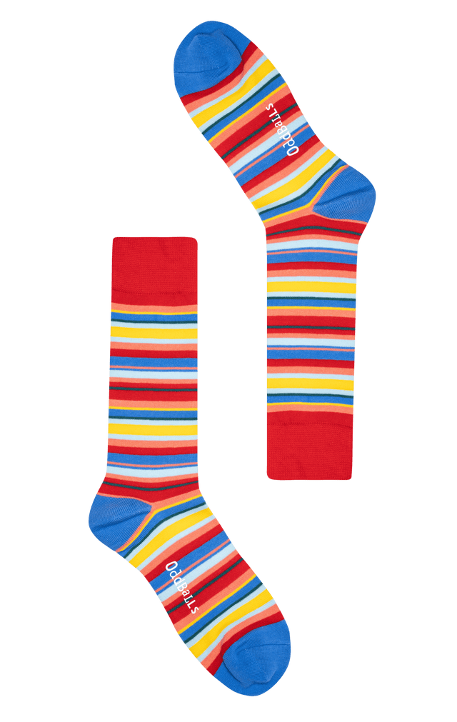 Red Lines - Socks
