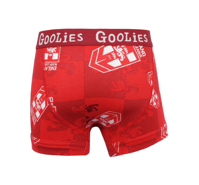 England Rugby League Red - Kids Boxer Shorts - Goolies