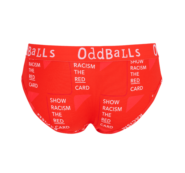 Show Racism The Red Card - Ladies Briefs