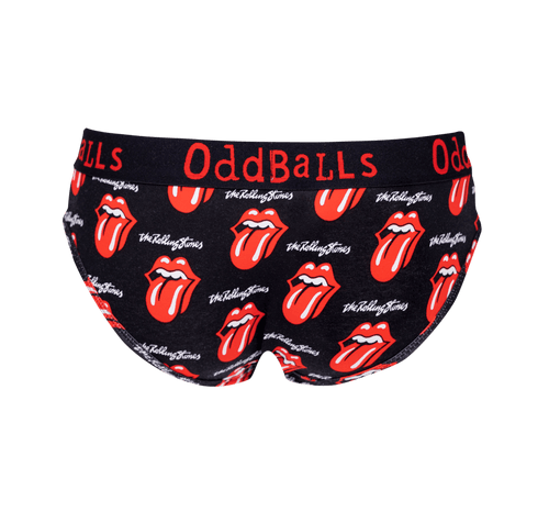 The Rolling Stones - Black - Ladies Briefs