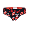 The Rolling Stones - Black - Ladies Briefs