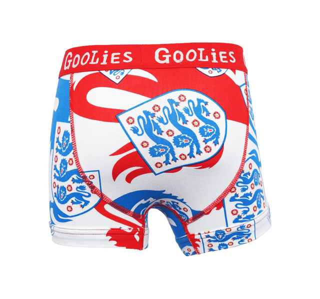England FA - Three Lions - Kids Boxer Shorts - Goolies