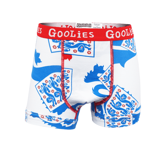 England FA - Three Lions - Kids Boxer Shorts - Goolies
