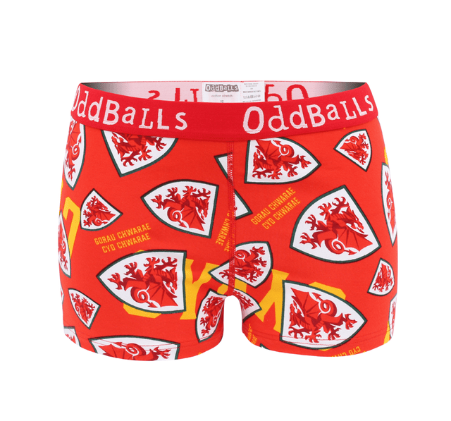 FA Wales Red - Ladies Boxers