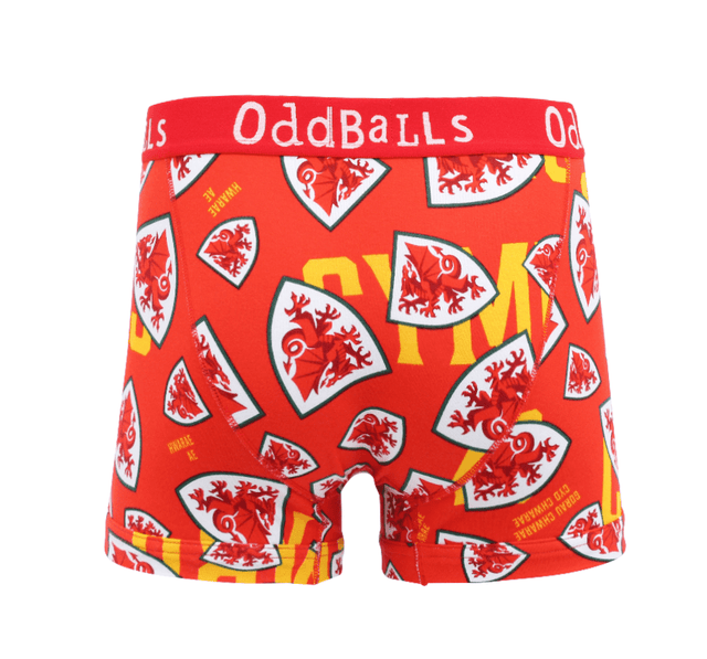 FA Wales Red - Mens Boxer Briefs