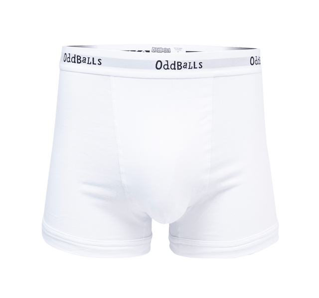 Classic White - Teen Boys Boxer Shorts