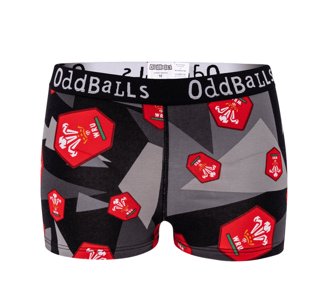 Welsh Rugby Union - Away - Teen Girls Boxers