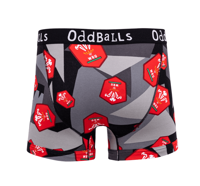Welsh Rugby Union - Away - Mens Boxer Briefs