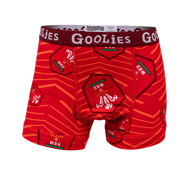 Welsh Rugby Union - Home - Kids Boxer Shorts - Goolies