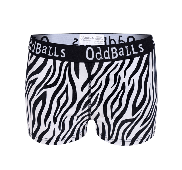 Zebra Crossing - Ladies Boxers